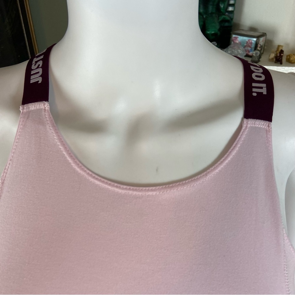 Nike Girls Child Kids Light Pink Cross-Back Tank Top Dri-Fit Large L - Picture 6 of 12